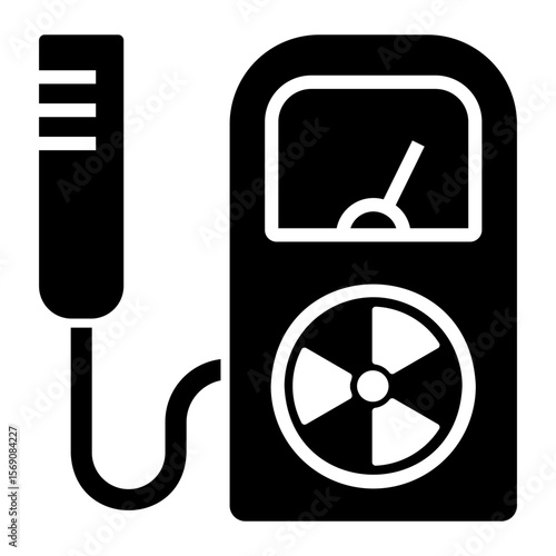 radiation Solid icon