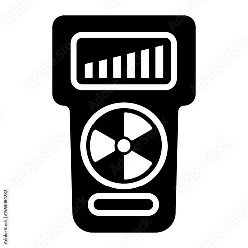 radiation Solid icon
