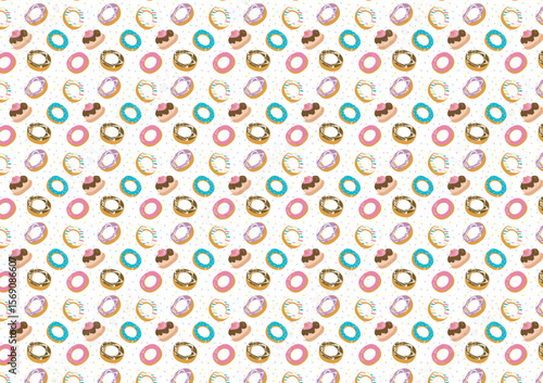 donut doughnut background illustration