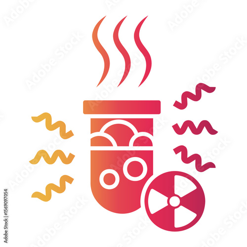 radiation Gradient icon