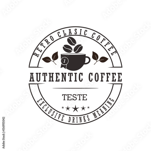 Retro Classic Coffee Logo