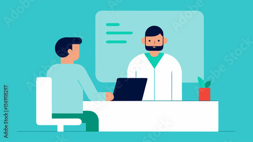 Doctor Patient Consultation Online Healthcare and Telemedicine