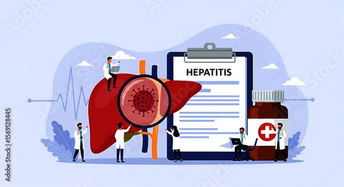 Hepatitis Diagnosis with Doctors and Medication