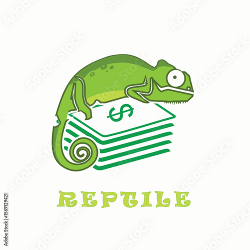 Wild Spirit of the Reptile Illustration