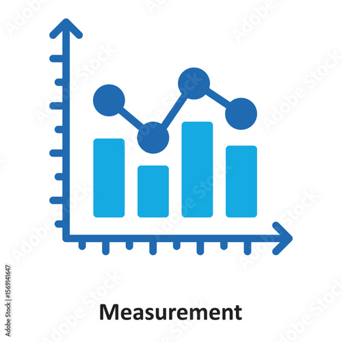 Measurement Vector Icon which can easily modify or edit
