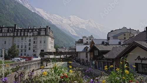 Colorful Foreground, Snowy Peaks – Chamonix in Summer Light