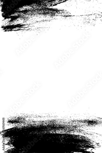 Abstract watercolor background, black stripes on transparent background
