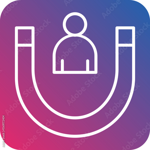 User Engagement Line Icon Style