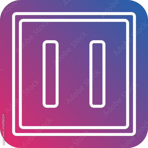Socket Line Icon Style