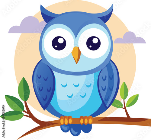 owl on branch