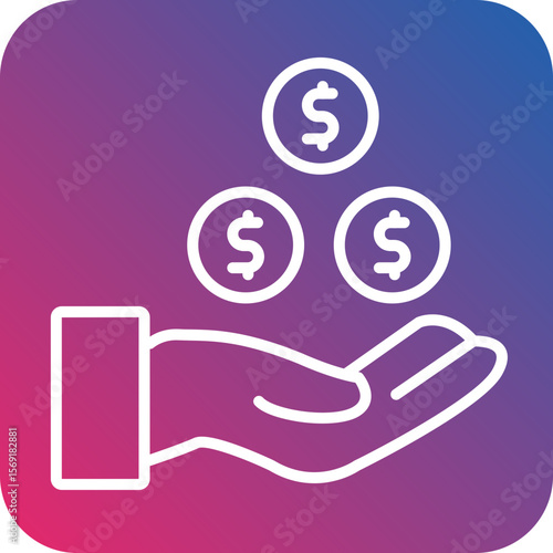Investment Line Icon Style