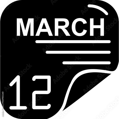 March 12 Icon