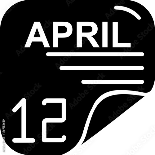 April 12 Icon