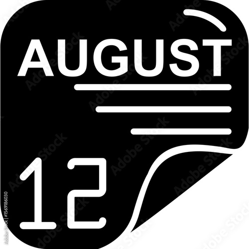 August 12 Icon