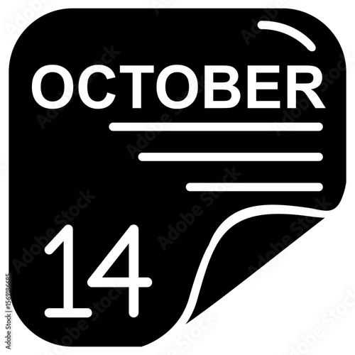 October 14 Icon
