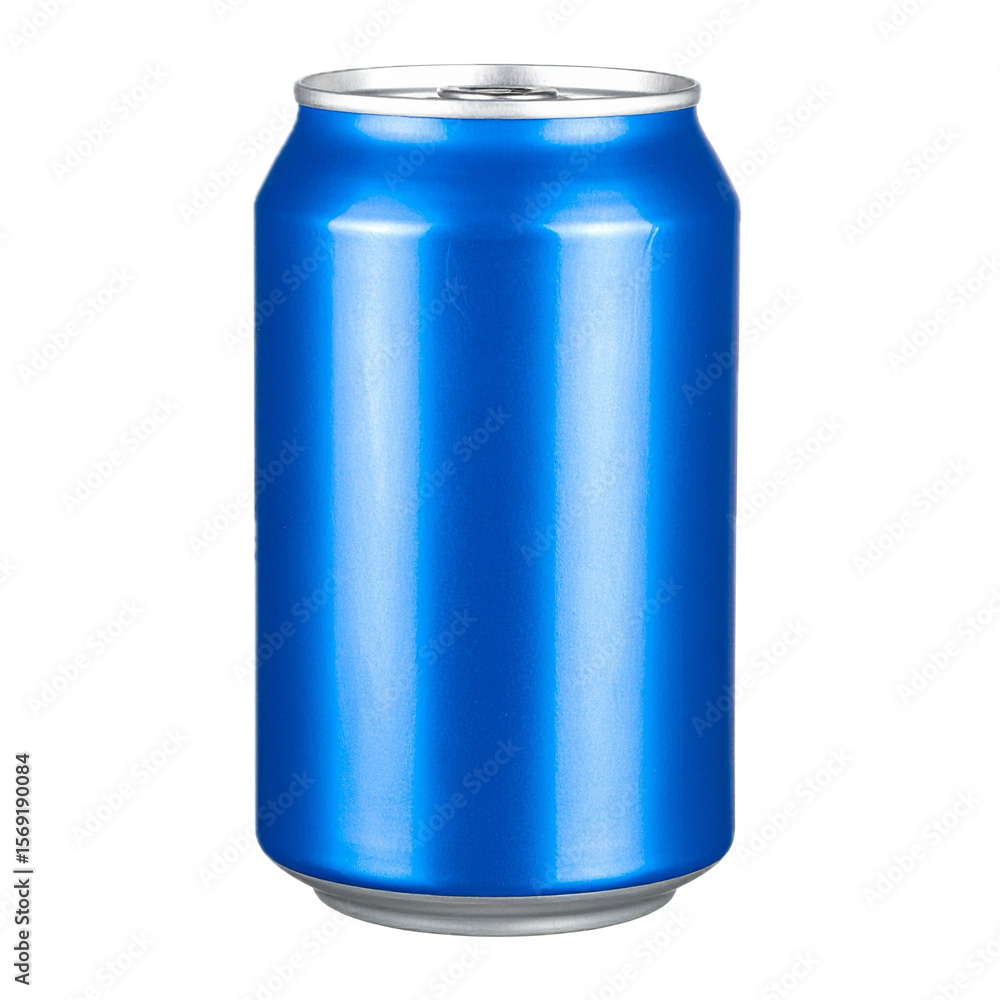 blue aluminum soda can isolated on white or transparent png blue aluminum soda can isolated on white or transparent png