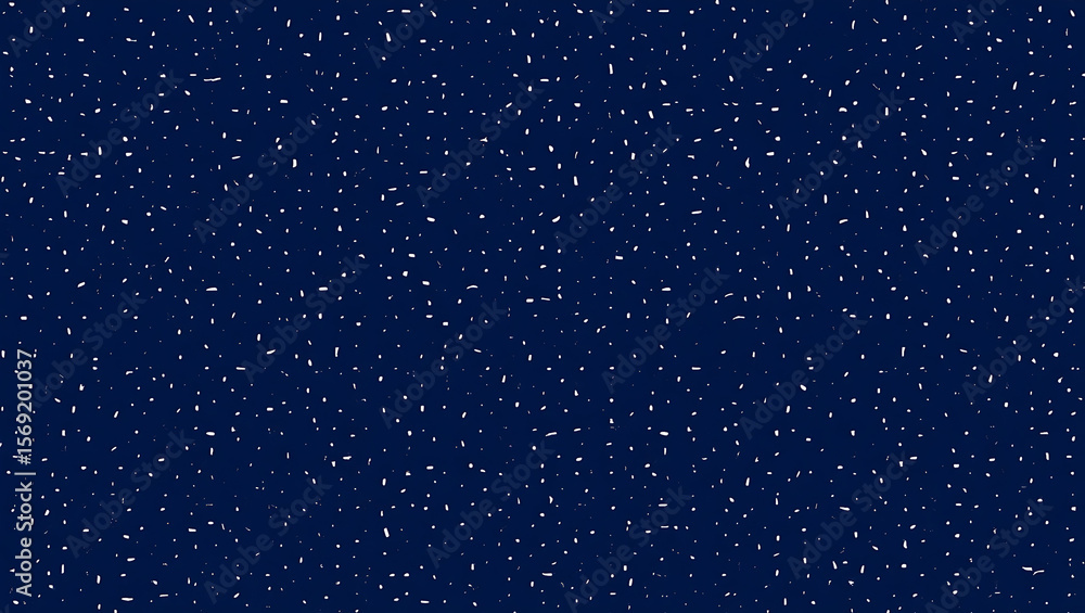 Fototapeta premium Seamless abstract background featuring white splatter effect on dark blue texture