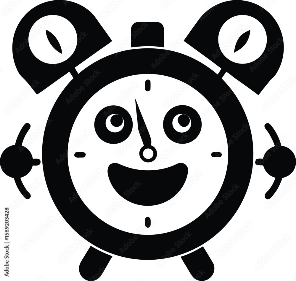 Obraz premium alarm clock face