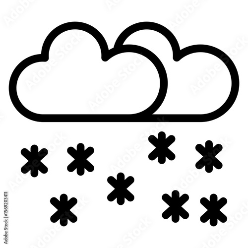 Heavy Snow Icon Style