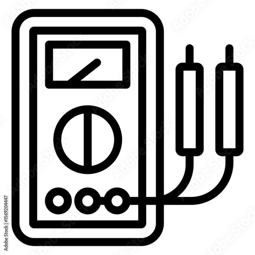 Voltmeter Icon Style