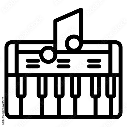 Piano Icon Style