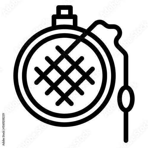 Cross Stitch Icon Style