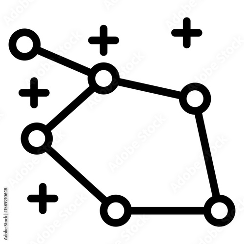 Big Dipper Icon Style