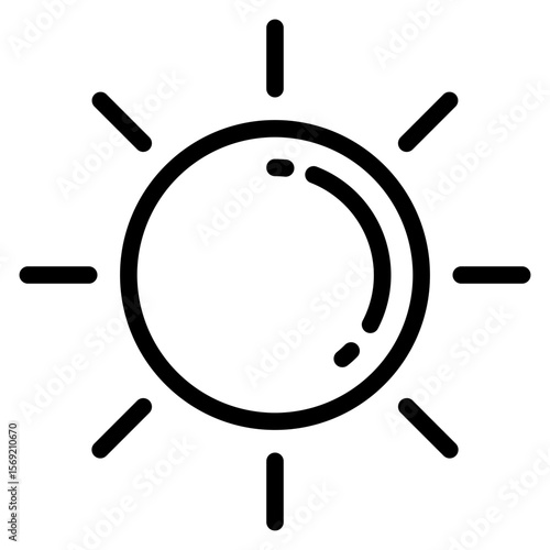 Sun Icon Style