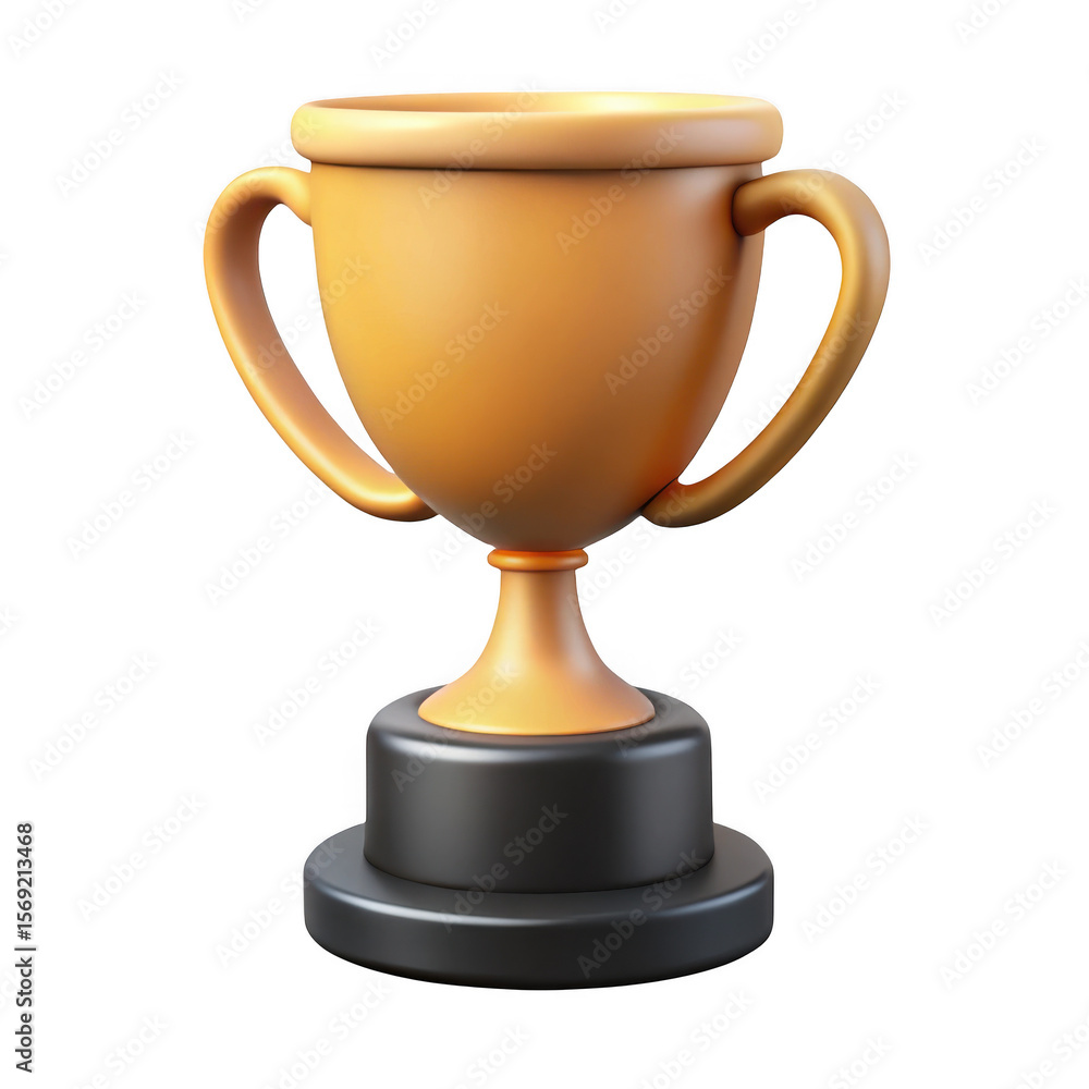 3d golden award trophy cup isolated on transparent background 3d golden award trophy cup isolated on transparent background