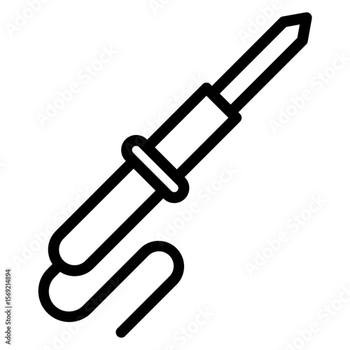 Soldering Iron Icon Style