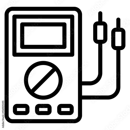 Voltmeter Icon Style