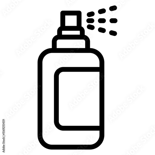 Hair Spray Icon Style
