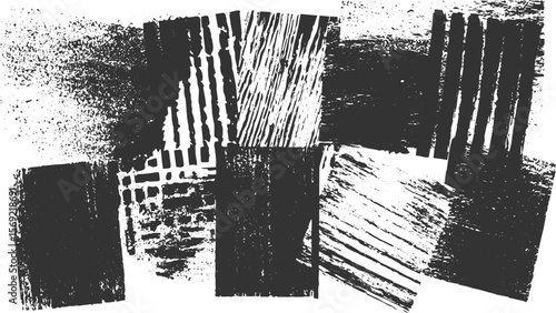 Grey designed grunge background. Vintage abstract, Grid spotted pattern. set Abstract grunge halftone lined texture. Distressed uneven grunge background.