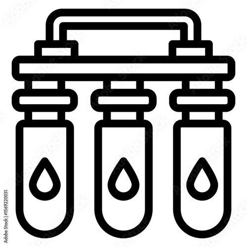 Water Filtration Icon Style