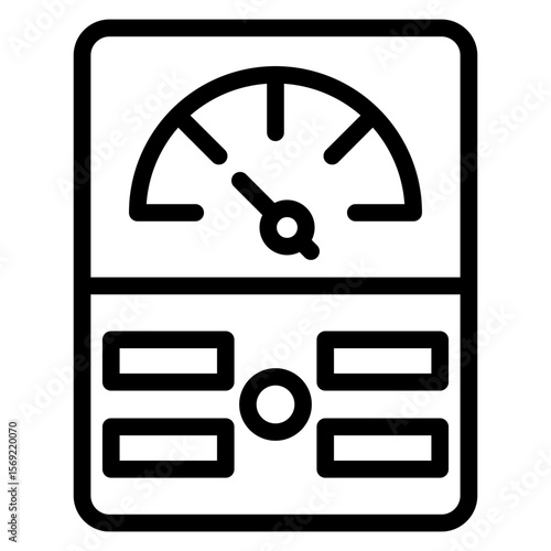 Ammeter Icon Style