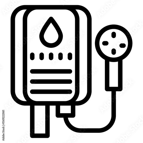 Water Heater Icon Style