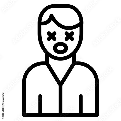 Knocked Out Icon Style