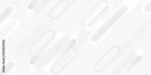 Abstract white background. Minimal geometric white light background abstract design. poster in bussines, banner