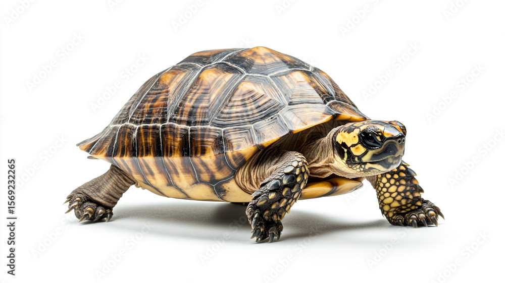 Fototapeta premium a turtle isolated on white background