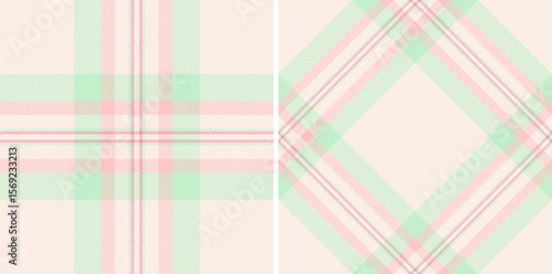 Pastel plaid patterns offer a soft, classic design. Perfect for backgrounds, textiles, or creative projects needing a delicate, timeless touch. Versatile  elegant.