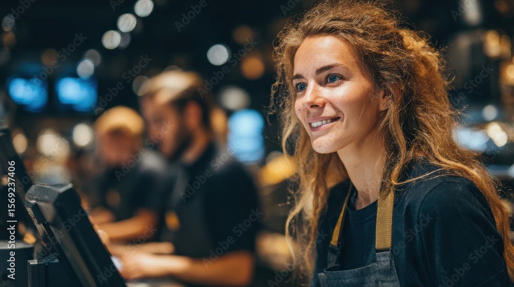 Fototapeta premium Delivering consistent experiences in franchises builds trust, encouraging customers to return time and again. 
