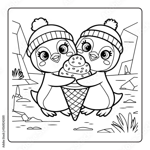 vector illustration of a funny cartoon character