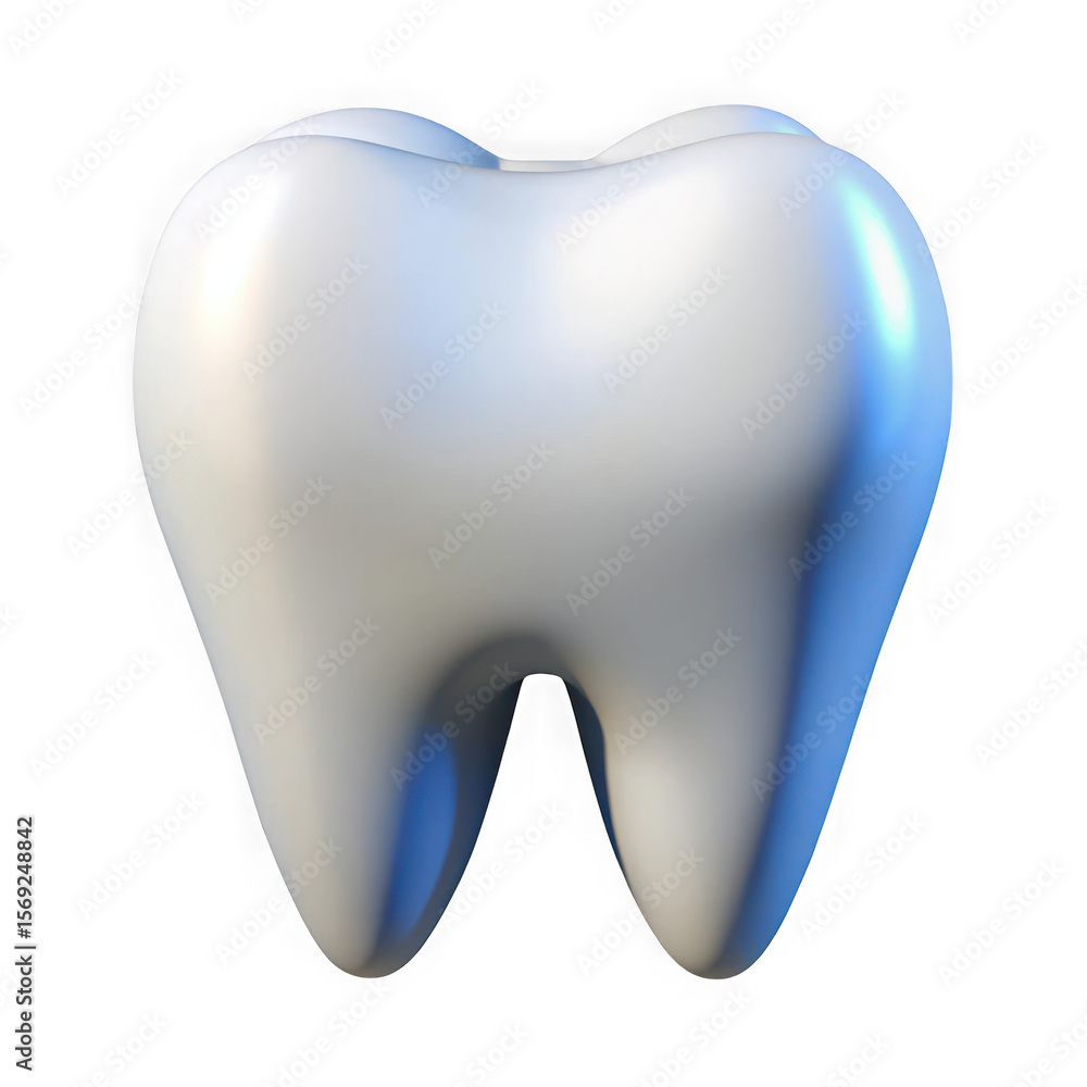 Detailed 3d render of a healthy white human tooth isolated on transparent background Detailed 3d render of a healthy white human tooth isolated on transparent background