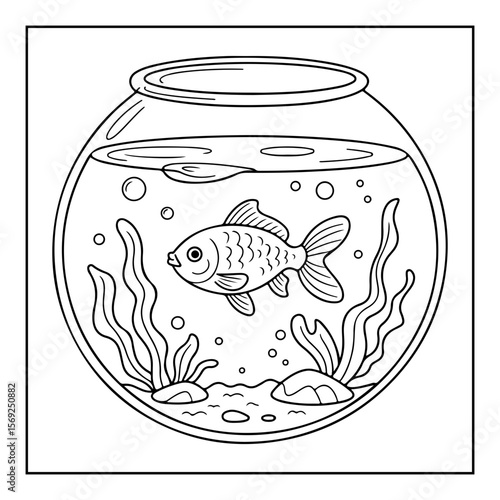 hand drawn coloring pages isolated