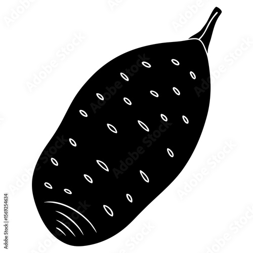 Sweet potato vegetable vector perfect for healthy food, farm, eco, and organic-themed digital design projects.