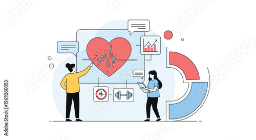 Analyzing health data visualizations for better understanding and insights