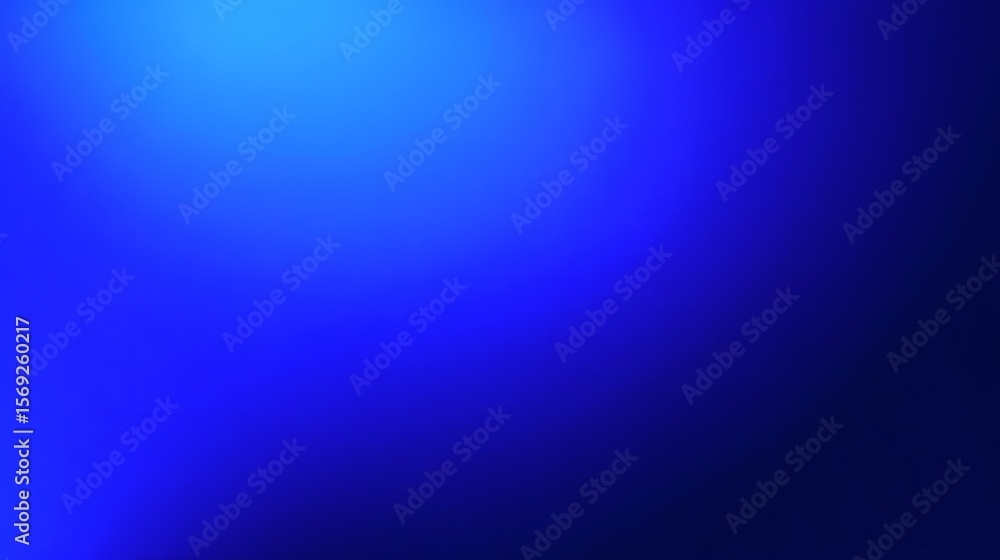 Obraz premium Vibrant blue abstract gradient background
