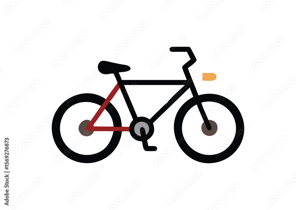 Bicycle Vector, Bicycle Icon Illustration Bicycle Vector, Bicycle Icon Illustration