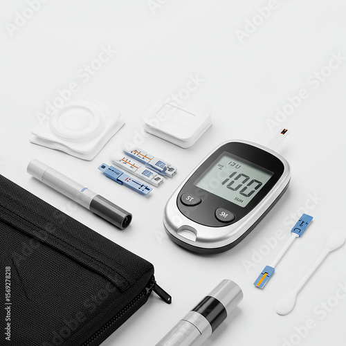 Blood Glucose Meter Kit Essential Diabetes Management Supplies