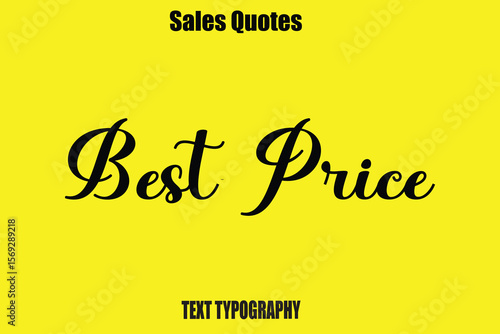 Best Price Typography Saying For Sale Banner